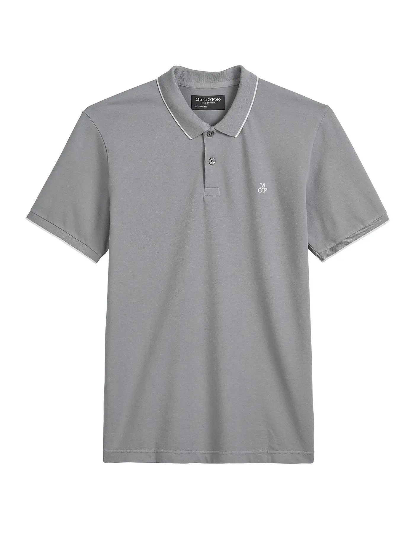 MARC O'POLO | Poloshirt | grau